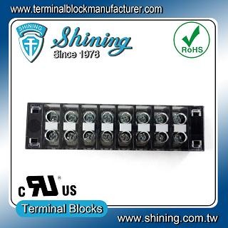 TB-31508CP Fixed Type 300V 15A 8 Position Barrier Terminal Strip