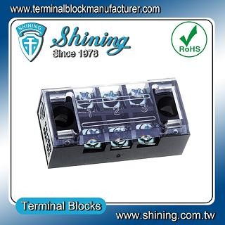 TB-3503 Panel Mounted Fixed Barrier 35A 3 Pole Terminal Block