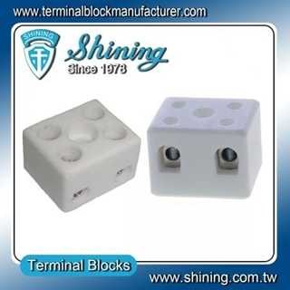 Shining E E Tc 202 A Panel Mounted 600v 20a 2 Pole Ceramic Terminal Block High Quality Tc 202 A Panel Mounted 600v 20a 2 Pole Ceramic Terminal Block Manufacturer From Taiwan Shining E E Industrial