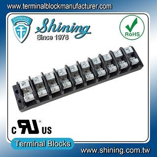 TGP-050-10JSC 600V 50A 10 Pin Power Distribution Terminal Block - TGP-050-10JSC Power Distribution Block