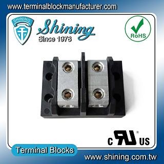 TGP-085-02BHH 600V 85A 2 Way Power Splicer Terminal Block - TGP-085-02BHH Power Splicer Terminal Block