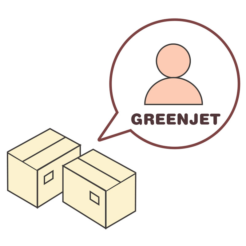 Negozio online Greenjet su Amazon e Shopee
