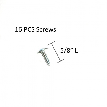 16 PCS Screws for Metal Desk Legs