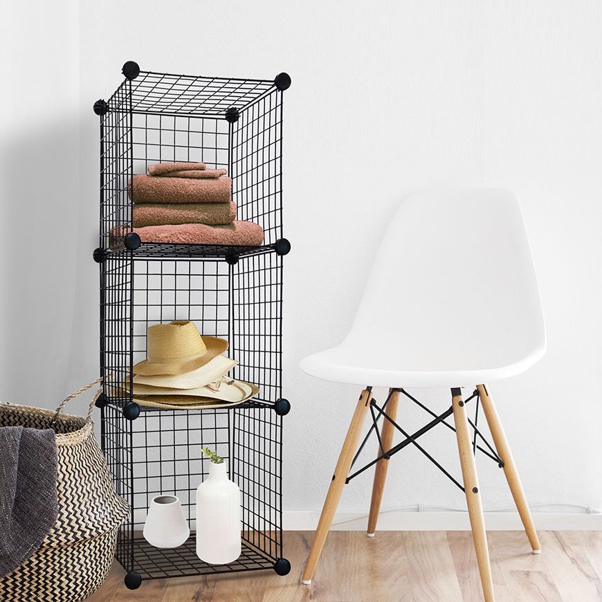 It's Time To Renovate Your Room Metal Wire Storage Cube Wire