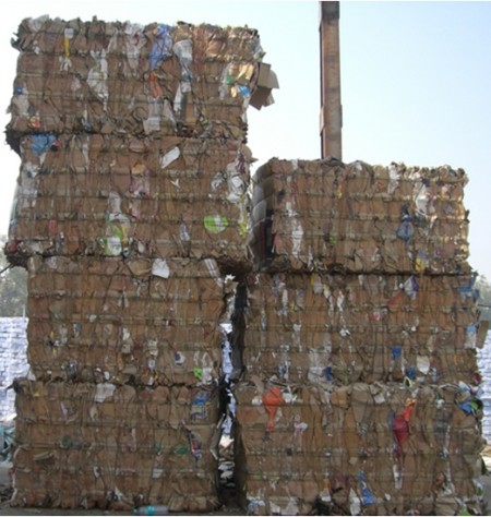回收廢紙捆包