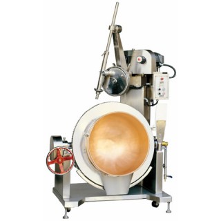 Kom roterende kookmixer SC-400 wordt geleverd met roestvrijstalen behuizing. [EEN]
