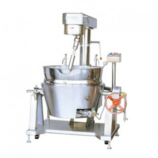 SC-420A Cooking Mixer, SUS#304 Body, Double Jacket Oil Bowl, Gas Heating