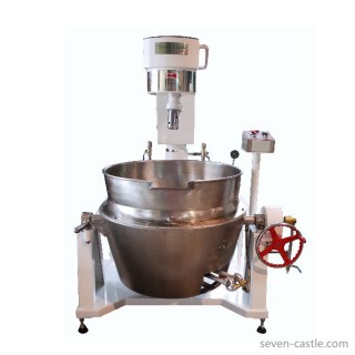 SC-420A Cooking Mixer, Painted Body SUS Stove, Double Jacket Oil Bowl, Gas Heating