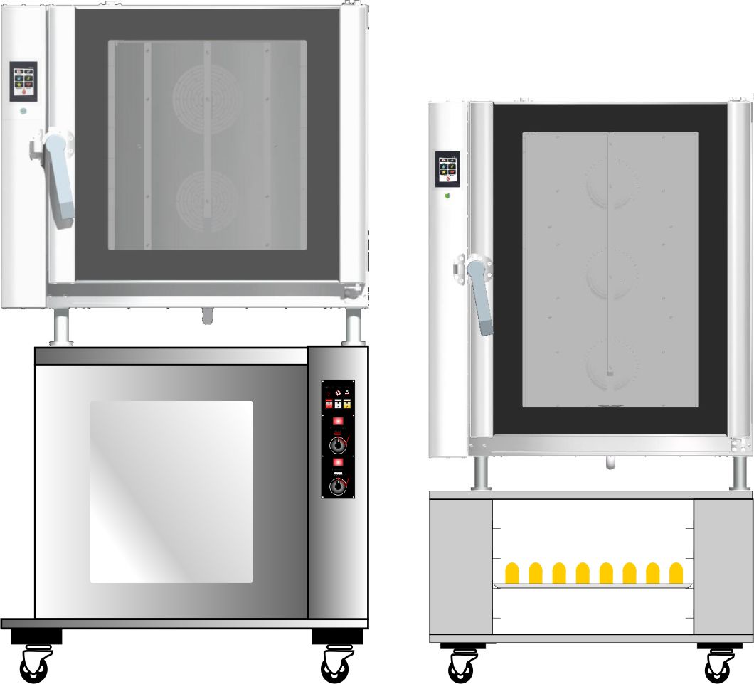 Combi Ovens & Steamers Bakery & Pizza Industrial Ovens Manufacturer JENDAH