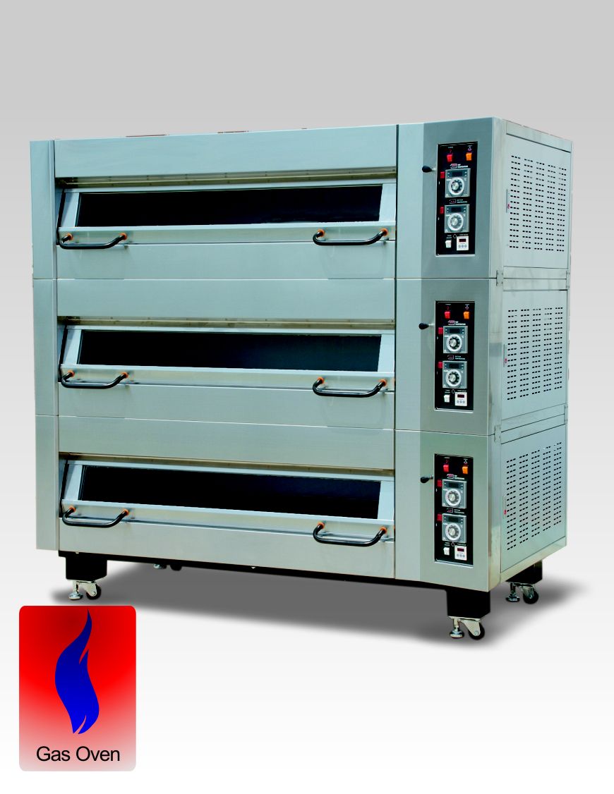 Luxury Gas Deck Ovens Bakery & Pizza Industrial Ovens Manufacturer