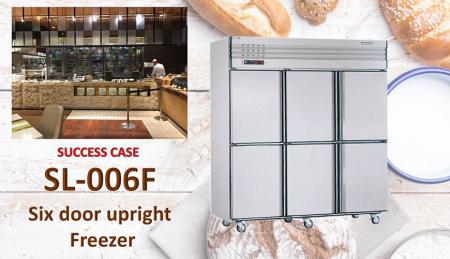 Six Door Upright Freezer