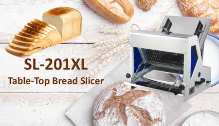 ब्रेड स्लाइसर - लोफ स्लाइसर को टोस्ट और ब्रेड काटने के लिए डिज़ाइन किया गया है।