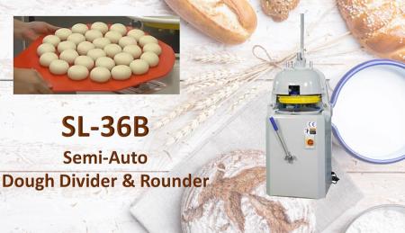 Semi-Auto Dough Divider & Rounder - Semi-Auto Dough Divider & Rounder is used for dividing dough and rounding.