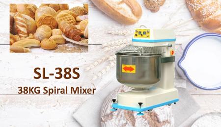 Spiral Mixer - Gently mix bread dough, allowing it to develop the proper gluten structure.