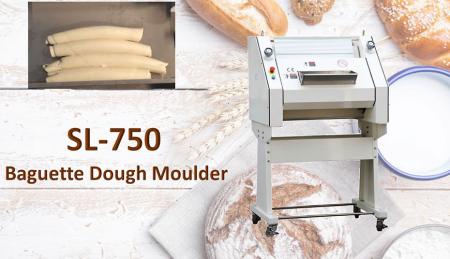 เครื่องปั้นแป้งบาแกตต์ - Baguette Dough Moulder ใช้สำหรับรีดแป้งให้แน่นด้วยคุณภาพที่ดีขึ้น