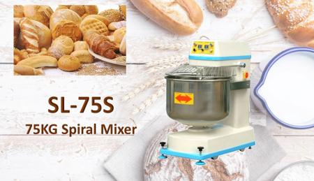 Спиральный миксер - Аккуратно перемешайте тесто для хлеба, чтобы оно приобрело правильную структуру глютена.