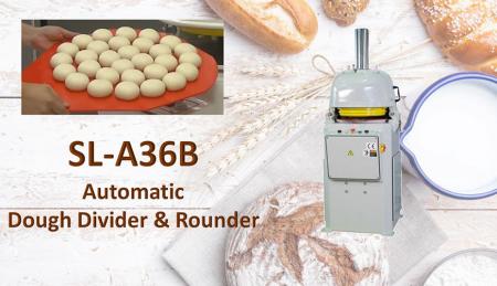 Автоматический тестоделитель и округлитель - Автоматический тестоделитель и Rounder используется для деления теста и округления.