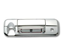 without Keyhole PT Auto Warehouse FO-3503M-T2 Chrome Tailgate Handle 