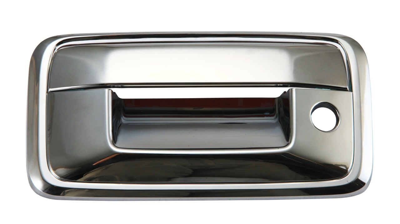 Chevrolet Silverado Krom Bagaj Kapağı Kolu Kapakları - 2014 CHEVROLT SILVERADO KAMERA DELİKSİZ