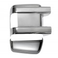 Ford Superduty  Plastic Chrome Mirror Covers - 08-12 FORD SUPERDUTY