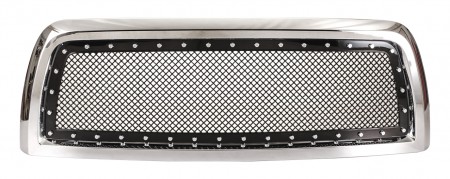 Chrome Dodge Ram Grille Replacement - 10-15 DODGE RAM 2500/3500