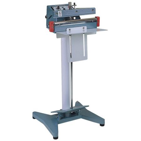 Sellador/cortador de impulso tipo prensa de pie - Sellador de pie de impulso, máquina selladora, sellador.