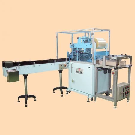 Overwrapping Machine for Tissues Paper - Overwrapping Machine for Tissues Paper.  over wrapping machine、overwrapping machine、cellophane machine、toilet paper packing machine、tissue paper packing machine、facial tissue packing machine、napkin packing machine.