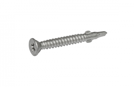Self drilling screw with Wings
