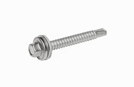 Stainless steel capped screw