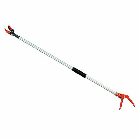 40inch (1000mm) Fixed Length Long Reach Tree Pruner - Soteck high tree pole pruner with saw for pruning