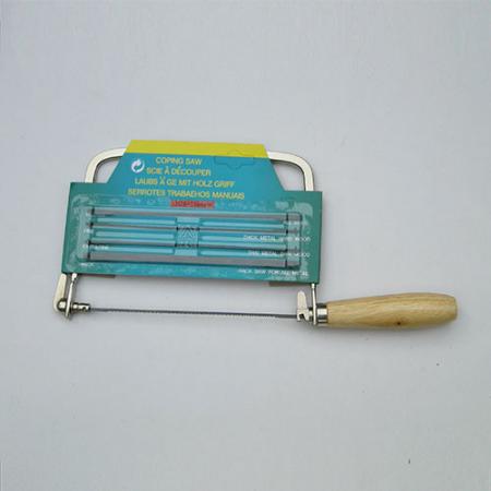 5inch (125mm) Deep Heavy Duty Coping Saw - Coping Saw for cutting hardwood, plastic and metal.