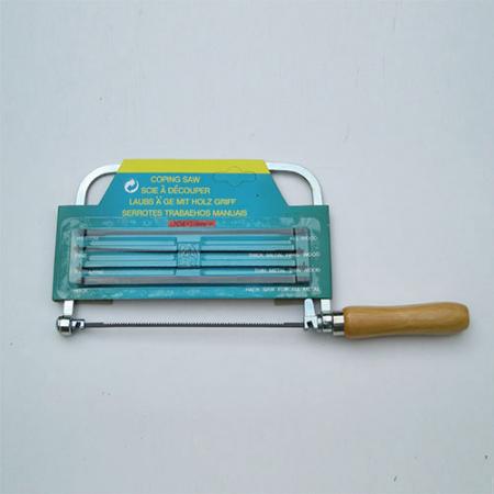 5inch (125mm) Deep Coping Saw with 4 Spare Blades