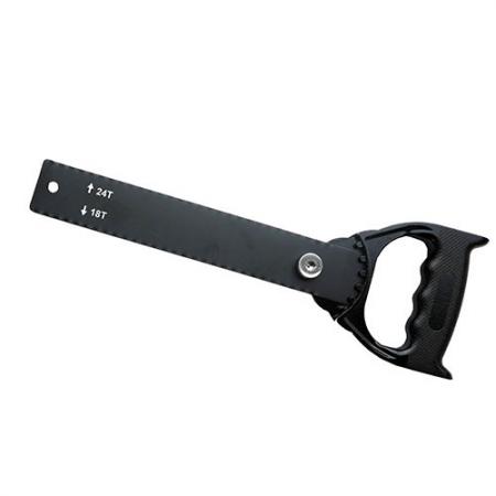 10inch (250mm) Black Coated Double Edge PVC Saw - Black coated double edge PVC saw.