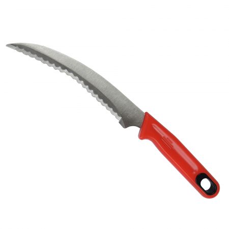 10inch (250mm) Serrated Blade Garden Knife - Soteck garden knife with sharp tip and serrated cutting edge