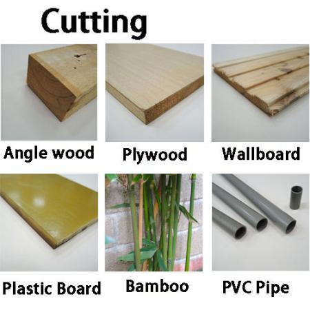 Soteck japansk sav til skæring af træ, bambus og PVC