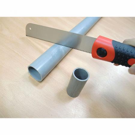 Soteck Japanese saw for cutting pvc pipes.
