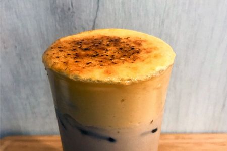 Crème brûlée en polvo / polvo de pared - Crème Brûlée en polvo funcional.