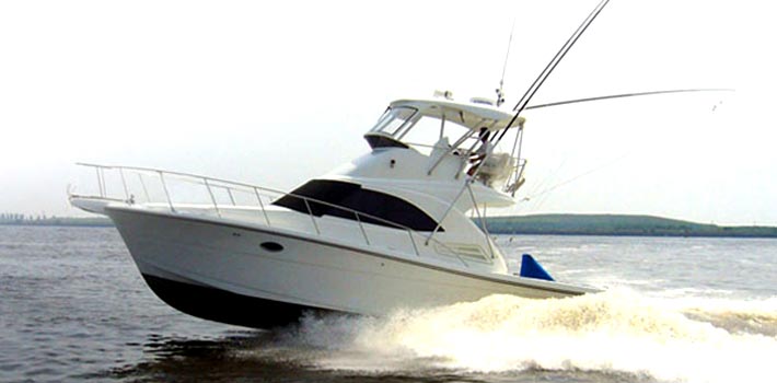 40-Fuß-Cabrio-Yacht