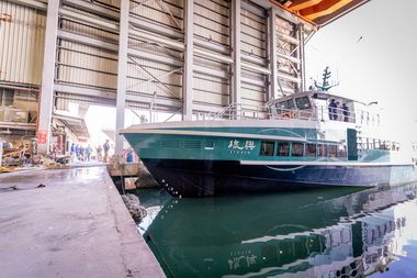 180GT Aluminum alloy high speed Ferry Passenger Ship  exterior