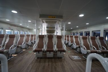 180GT Aluminum alloy high speed Ferry Passenger Ship upper cabin (1)