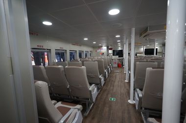 180GT Aluminum alloy high speed Ferry Passenger Ship upper cabin(2)