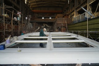 20GT FRP بناء سقف سفينة ركاب بالديزل والكهرباء