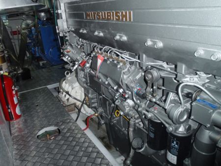 49GT FRP Catamaran passenger ship Main Engine