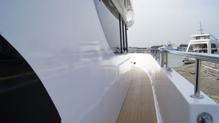 Canal lateral del barco del barco de pasajeros de 98GT FRP