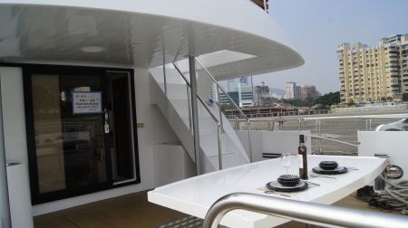 98GT FRP Passenger Boat Outdoor passenger area