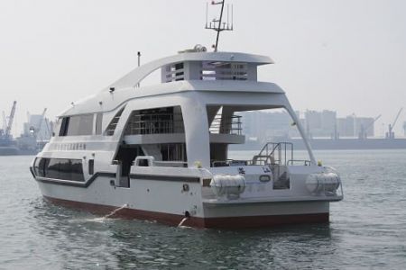 99GT Ferry passenger ship Sea trial