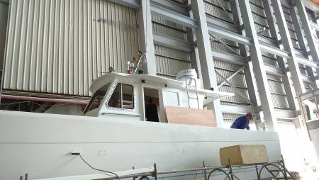 38ft FRP Sealion fishing boat Under Construction(1)