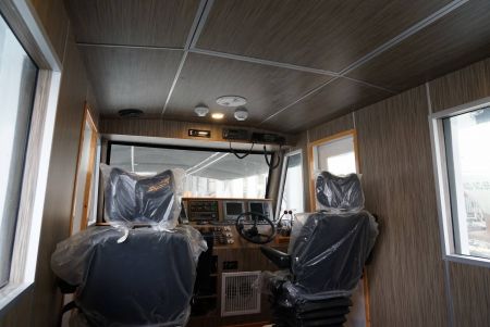 48ft FRP Sealion fishing boat Cab interior decoration(6)