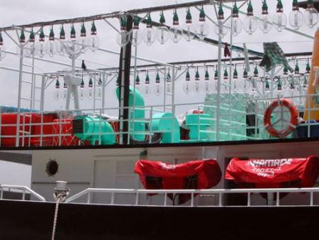 290噸級魷釣船集魚燈設備