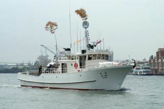 Barco de teste de pesca multifuncional 80GT FRP - Barco de teste de pesca multifuncional 80GT FRP